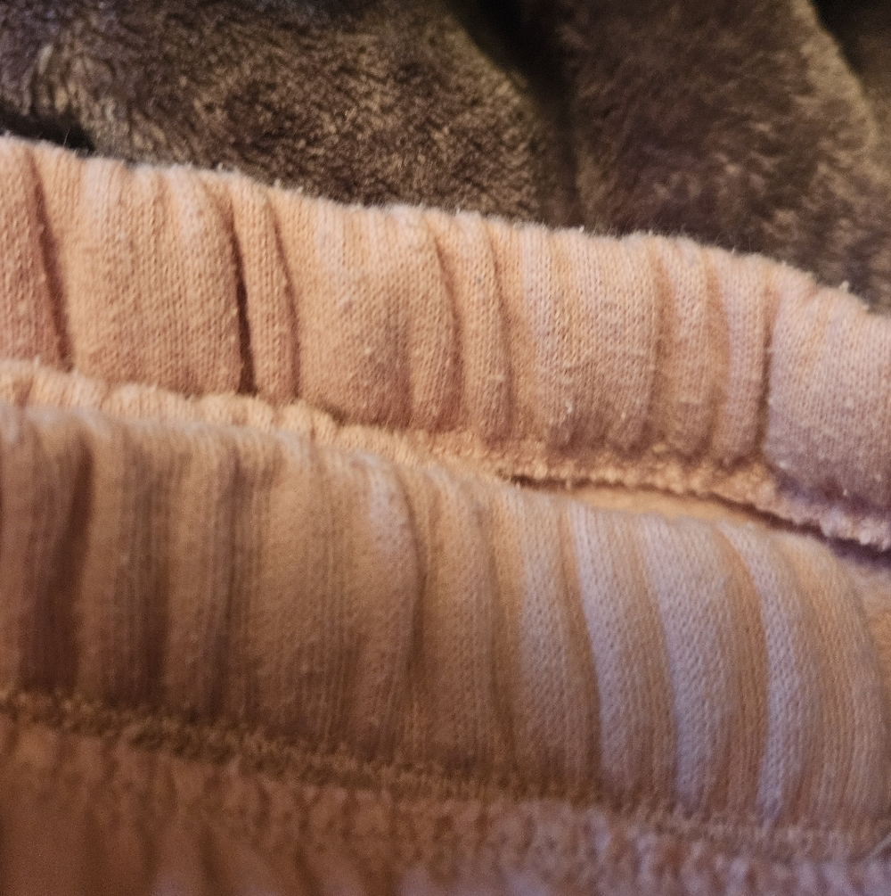 Pink Sweatpants with Black Lettering - Picture 2 of 7